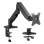 TnB MHMECA Support Moniteur Bras Articulé Mécanique Bureau 17 à 32" VESA 75x75 à 100x100 Max 9Kg