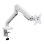 TnB MHFLEXWH Suporte Monitor Braço Articulado com Mola a Gás para Mesa 17 a 32" VESA 75x75 a 100x100 Max 8Kg Branco