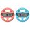 Pack 2 Volantes Subsonic SA5718 Joy-Con Nintendo Switch 2 Turquesa Rojo