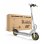 Patinete eléctrico Mascooter S1 Reckless 300W Autonomía 20 km 8,5" Gris y amarillo