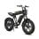 Bicicleta Eléctrica ENGWE M20 Motor 750 W Neumáticos 20" Batería Doble 48 V 13 Ah