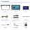 Autoradio Junsun 9" CarPlay Android Auto Inalámbrico Linux Compatible Mazda CX-7