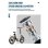 Vélo électrique pliant OneSport OT16-2 250W 48V 17Ah 25km/h 20" beige