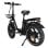 Bicicleta Eléctrica Baolujie Moto Chefe DZ-2030 500 W 48 V Neumáticos 20"