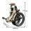 Vélo électrique pliant OneSport OT16 Pro 250W 20 pouces beige