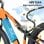 Velo electrique Hedatx Paselec GS9 48V 16Ah 8 vitesses Orange
