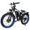 Vélo électrique Baolujie DP-2603 2x1500 W 52 V 32 Ah 55 km/h 26" Bleu