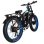 Vélo électrique Baolujie DP-2603 2x1500 W 52 V 32 Ah 55 km/h 26" Bleu