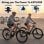 Bicicleta Eléctrica Hedatx TX1 48V 16Ah Shimano 7 Velocidades Neumáticos 29" x 2,1"