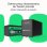 Sai Green Cell 1200 VA 12 V 10 Ah Hasta 30 min AVR LCD sinusoidal