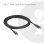 Cable USB-C Seguro Club 3D 240 W con Bloqueo de Datos y Medidor de Potencia 2 m