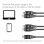 Cable USB-C Seguro Club 3D 240 W con Bloqueo de Datos y Medidor de Potencia 2 m