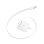 Carregador Belkin UltraCharge 67 W USB-C GaN Cabo Retrátil Branco