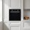 Einbaubackofen CATA MDS 8008 BK 80L 59,5cm A Umluft Schwarz