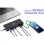 Hub USB Renkforce RF-7403762 10 porte 5 Gbit/s ricarica rapida montaggio DIN