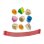 Jouet enfilage SES CREATIVE Tiny Talents Multicolore