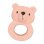 Mordeur SES Creative Tiny Talents Oso Bo Caucho Natural Rose