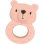 Mordeur SES Creative Tiny Talents Oso Bo Caucho Natural Rose