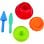 Jouet de sable HAPE Baker's Trio Multicolore