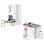 Pack Comedouro Automático PETKIT YumShare Dual Hopper 2 com Câmara e Bebedouro EVERSWEET MAX 2