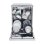 Lavavajillas Candy RapidÓ CF 3C7F0X 13 servicios clase C Wi-Fi inox