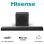 Barra de sonido Hisense AX3120Q 3.1.2 440 W Bluetooth Dolby Atmos negra