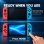 Manette sans fil Blossom pour Nintendo Switch Rouge et Bleu avec bracelets