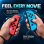 Manette Sans Fil Blossom Nintendo Switch Bleu Jaune Bracelets