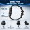 Zeblaze Btalk 4 Pro Bluetooth AMOLED 1,43'' Preto 2 Braceletes