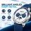 Zeblaze Btalk 4 Pro Bluetooth AMOLED 1,43'' Azul com 2 braceletes