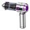 Aspirateur à Main Sans Fil Blossom 6000mAh Argent et Violet 4-en-1
