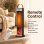 Chauffage Tour Blossom HQ30-300B 2000W avec Ventilateur et Protection