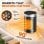 Chauffage Soufflant Blossom 2 en 1 1500W avec Ventilateur Noir