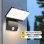 Aplique Exterior Jardim 36W IP65 Sensor Movimento Blossom Anthracite
