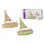 Voilier-jouet Eichhorn Sailing Boot bois flottant 2 pièces