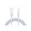 Cable INNOVA USB C a Lightning Carga 1 m Blanco