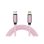 Cable de carga USB-C Lightning INNOVA by Innova Celular 1 m Carga rápida Rosa