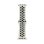 Bracelet remplacement silicone INNOVA Innstrap Band5 blanc-noir compatible Apple Watch