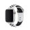 Bracelet remplacement silicone INNOVA Innstrap Band5 blanc-noir compatible Apple Watch