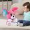 Pelucia interactiva VTech Doggie Talk to Me rosa para criancas
