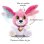 Pelucia interactiva VTech Doggie Talk to Me rosa para criancas