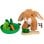 Ensemble Clapier SMALL FOOT Lapin Peluche et Accessoires Bois
