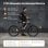 Vélo électrique Aairsk Xt90 250 W 48 V 20 Ah 21 vitesses autonomie 100 km