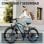 Velo electrique Aairsk GT900 250 W 24 pouces 21 vitesses