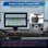 Tragbarer Bildschirm JUNSUN 7 Zoll CarPlay Android Auto Kabellos USB