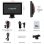 Tragbarer Bildschirm JUNSUN 7 Zoll CarPlay Android Auto Kabellos USB