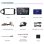 Autoradio JUNSUN Android15 CarPlay DAB+ Wifi BT Gps