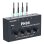 Amplificador de auriculares Fosi Audio PH04 4 canales 40 mW por canal Jack 3,5 mm