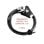 Cable Antirrobo Master Lock Python Ajustable 1,8 m Acero Negro
