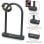 Candado U Master Lock 8170EURDPRO Acero Templado 180 mm 2 Llaves